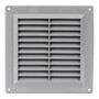 Решітка пластмасова, Europlast VR1515P (150x150mm) сіра Зображення