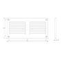 Решітка металева, Europlast MR2020Zn (200x200mm), оцинкована Зображення