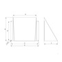 Металевий ковпак EUROPLAST LNM1408M (140x80 мм) Чорний Зображення